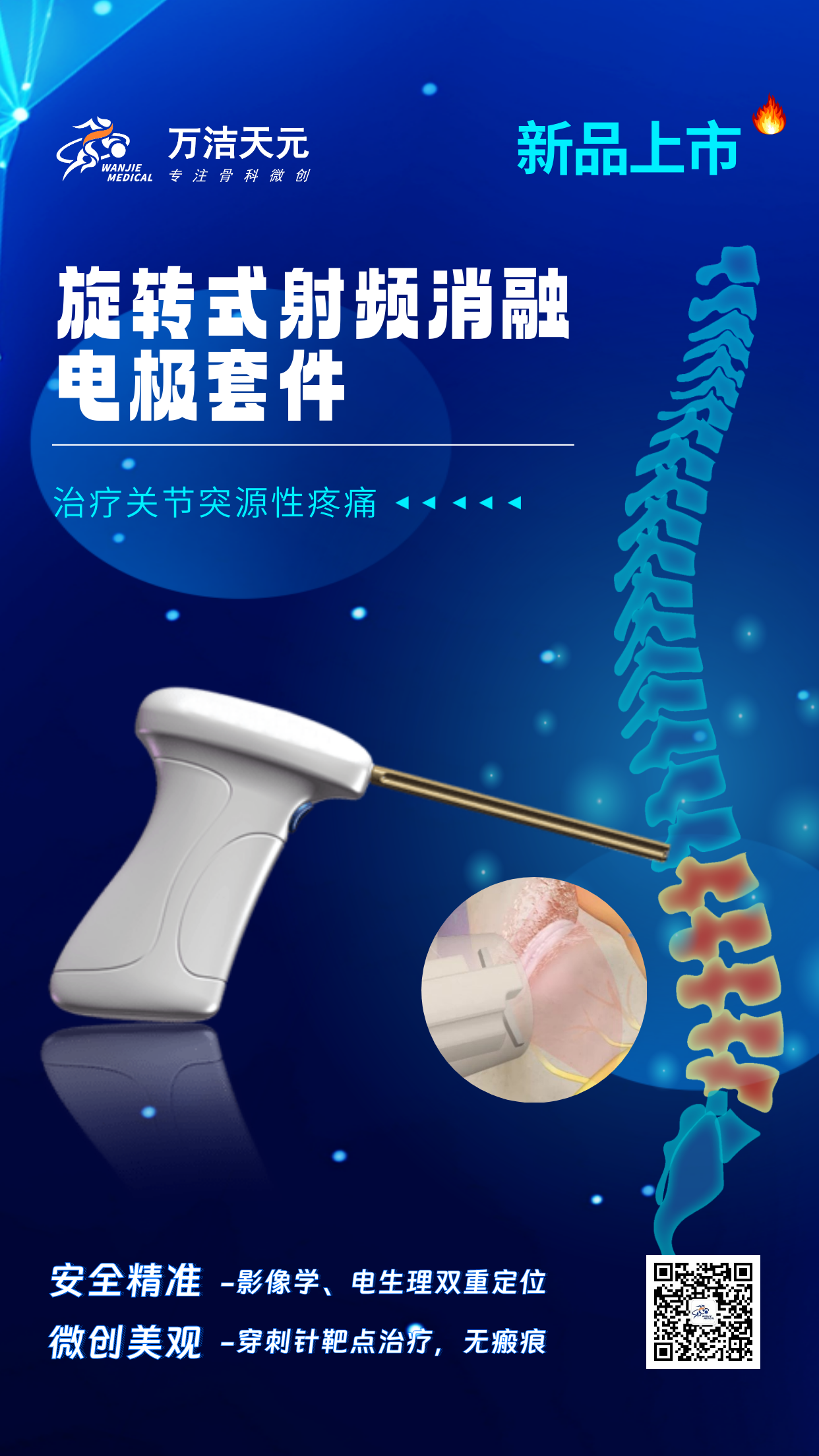 一次性旋轉(zhuǎn)式射頻消融電極套件